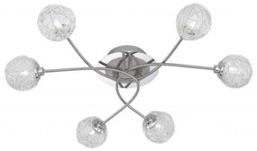 Paul Neuhaus 6796-55 - Lampadario da parete WOMBLE 6xG9/28W/230V