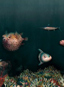 Coordonne Carta da parati panoramica Deep Ocean - Atlantic