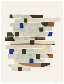 Poster 50x70 cm Cut up Stripes – Berit Mogensen Lopez – The Poster Club