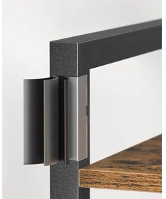 Libreria NAVARO marrone/nera