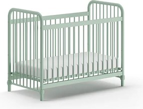 Lettino in metallo verde 60x120 cm BRONXX - Vipack