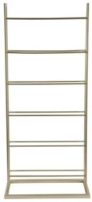 Portabottiglie dorato in metallo numero di bottiglie 5 38x84,5x20 cm Single Floor – PT LIVING