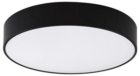 Top Light - Plafoniera LED da bagno PETAL LED/24W/230V IP44 diametro 35 cm nero