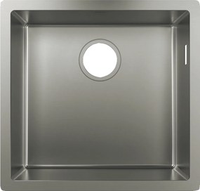 Lavello Cucina Sottopiano 450 a vasca singola in Acciaio Inox S719-U450 hansgrohe S71