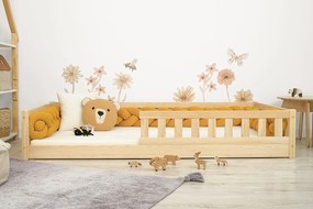 Letto basso per bambini Montessori Meadow - naturale - 200x120 cm