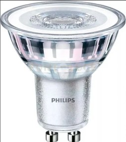 Led philips classic faretto vetro 4000k, 3pz