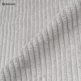 Letto boxspring grigio chiaro con contenitore 200x200 cm Lysa – Ropez