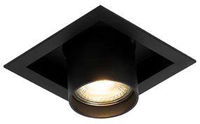 Set di 6 Faretto da incasso moderno nero 1 luce orientabile - ROOF