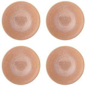 Ciotoline in set color salmone in gres 4 pz 890 ml Darlene – Bloomingville