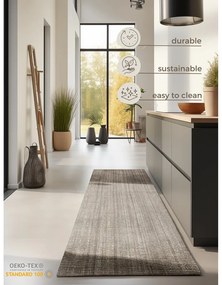 Passatoia beige in iuta 80x200 cm Bouclé – Hanse Home