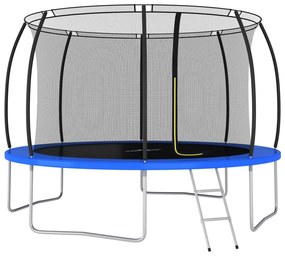 Set Trampolino Rotondo 366x80 Cm 150 Kg /