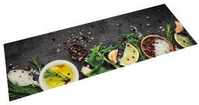 Tappeto Da Cucina Lavabile Spezie 60x180 Cm Velluto /