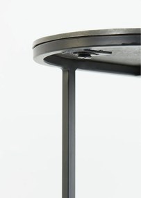 Set di 2 tavolini in metallo 26x53 cm Bocov - Light &amp; Living