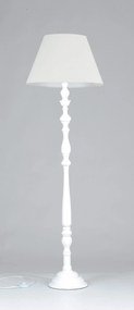 Lampadario Piantana Bourlesque Colore Bianco 60W  Mi  45 x 155 cm