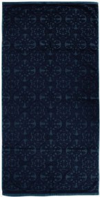 Telo da doccia in cotone jacquard Tile de Pip