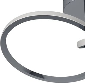 Eglo 902145 - Plafoniera a LED CONGIUNTI LED/12W/230V 2700/4000/6500K finitura cromata