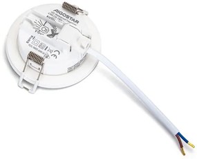 Aigostar - Set da 3 faretti da incasso per bagno a LED/4,8W/230V IP65 bianco