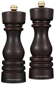 Cole&amp;Mason - Set di macina sale e pepe LONDON 2 pz 18 cm faggio/marrone