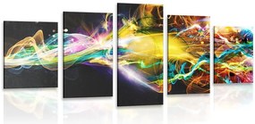 Quadri 5 pezzi – Esplosione di colori