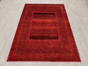 Loribaft Tappeto 170 x 240 Rosso (Iran) Annodato A Mano