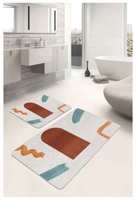 Set di tappetini per il bagno in velluto 2 pz 60x100 cm – Mila Home