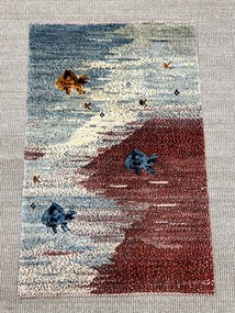 Loribaft Tappeto 100x60 (Iran) Annodato A Mano