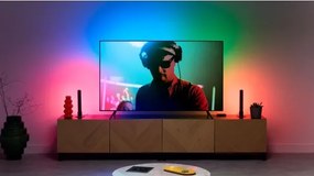 WiZ - Set da 2 lampade LED RGBIC dimmerabili GRADIENT LED/8,2W/230V 2700-6500K Wi-Fi