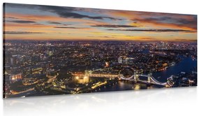 Stampa su tela – Vista aerea del Tower Bridge