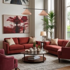 Lampada a sospensione su cavo CAPITAL 2xGX53/15W/230V oro rosa