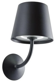 Redo 9125 - Lampada LED da muro da esterno GIORGIO LED/7W/230V IP65 nero