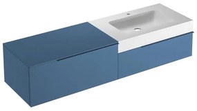 Mobile sottolavabo e lavabo Ginevra per vasca a destra avio L 170 x H 36 x P 51 cm
