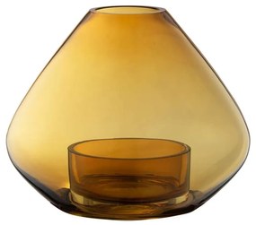 AYTM - Uno Lantern/Vase H21 Amber AYTM