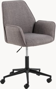 Sedia da scrivania imbottita con altezza regolabile Glenda