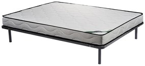 Set 140 x 190 cm Rete a doghe + Materasso schiuma e rivestimento bambù  - KANANI di NATUREA