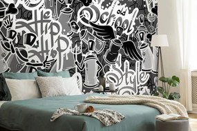 Carta da parati – Street art stiloso