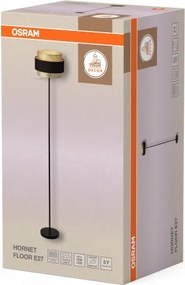 Osram - Lampada da terra DECOR HORNET 1xE27/10W/230V nero/oro