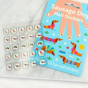 Giocattolo creativo Sunny Sausage Dog – Nail stickers – Rex London