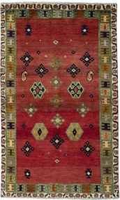 Gabbeh Tappeto persiano 110 x 180 Rosso (Iran) Annodato A Mano