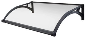 LEDDY - pensilina in policarbonato trasparente con led 100 X 120