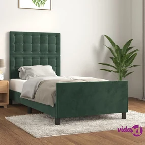 VidaXL Letto per Anziani con Testiera 120x200 cm in Legno Massello