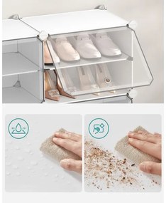 Scaffale modulare con scomparti BOXIFY bianco