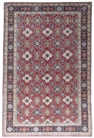 Hamedan Tappeto 310 x 200 Rosso (Iran) Annodato A Mano