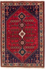 Shiraz Tappeto persiano 160x240 Rosso (Iran) Annodato A Mano
