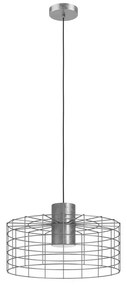 Lampadario Moderno Milligan grigio E27 Ø48cm EGLO