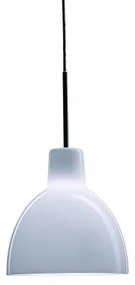 Louis Poulsen - Toldbod Vetro Lampada a Sospensione Ø220 White Opal Louis Poulsen