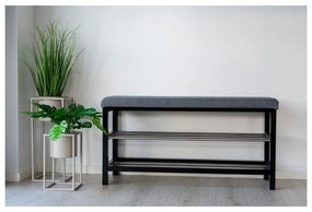 Scarpiera con seduta grigia Padova – House Nordic