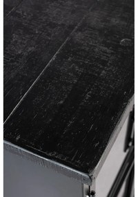 Vetrina in metallo nero 65x105 cm Ferre - White Label