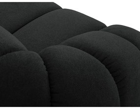 Divano nero 294 cm Diana – Micadoni