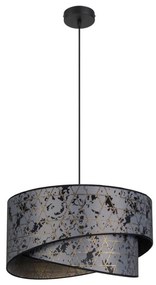 Lampadario su filo REZO 1xE27/60W/230V grigio