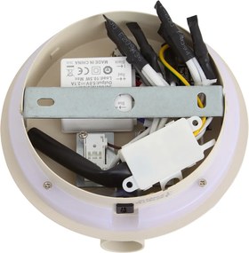 Lampada da Parete Moderna Beige Incl. LED con USB-C - Croft